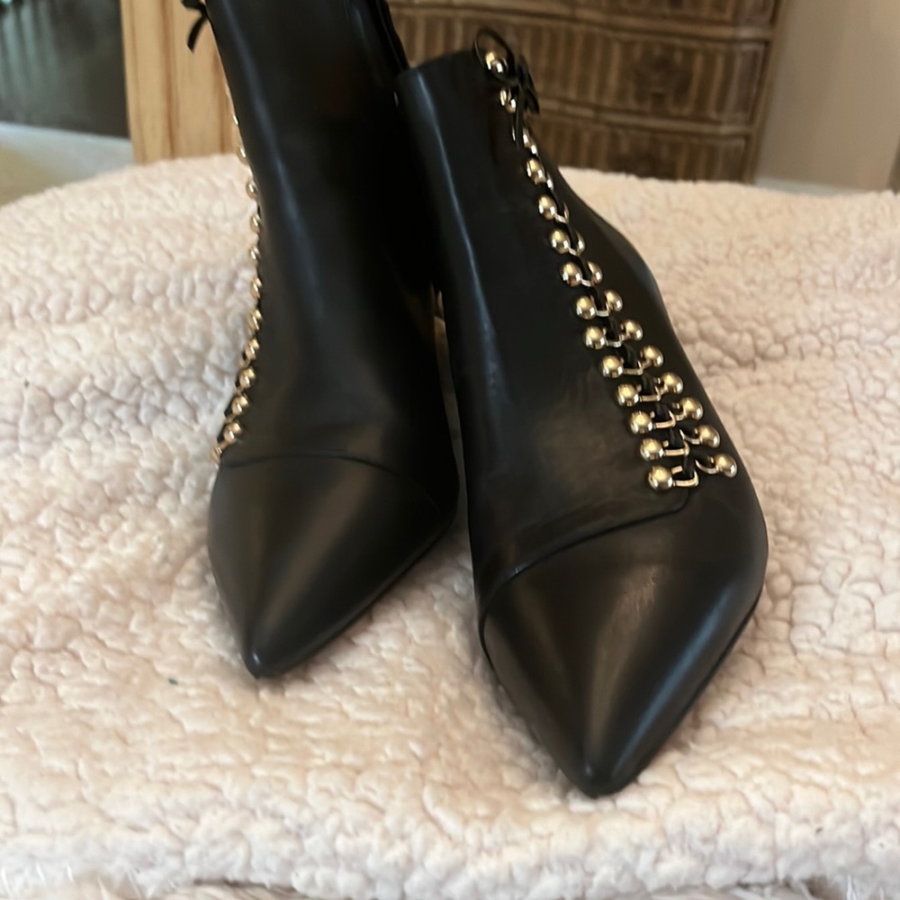 Kurt Geiger leather booties